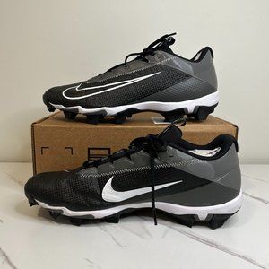 Nike Men's Vapor Edge Shark 2 Football Cleats - Black/Iron Grey/White - 12
